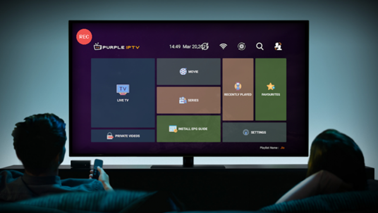 تشغيل IPTV على شاشة سمارت